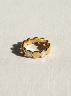 Earth | Zilveren Ring met Groene Steen